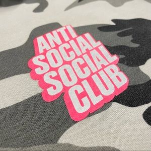 Anti Social Social Club Blocked Siberia Camo Hoodie